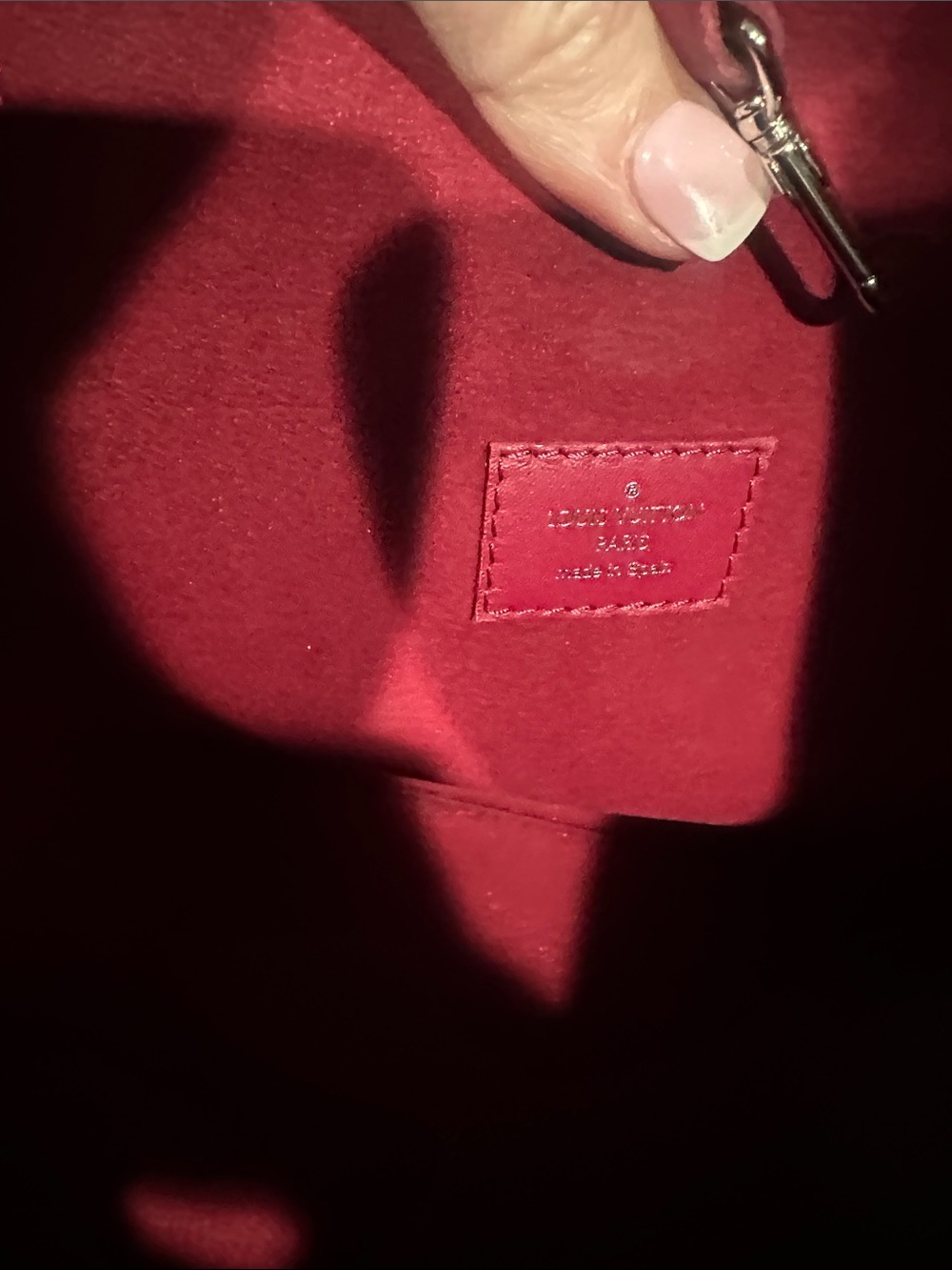 Louis Vuitton Fushia Epi never full Tote pm size - RARE - Picture 3 of 7